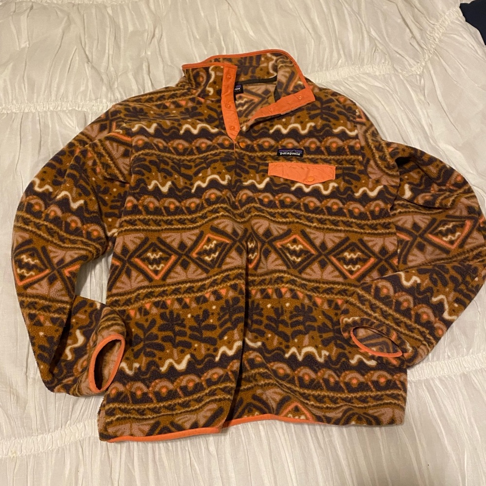 VINTAGE aztec patagonia synchilla